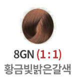 8GN 황금빛밝은갈색 (1:1)